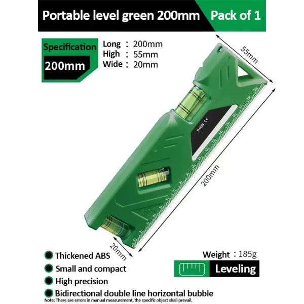 Mini Level Gauge High-precision Horizontal Vertical - Image 7