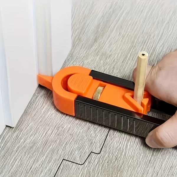Precision woodworking tool set with locking mechanism