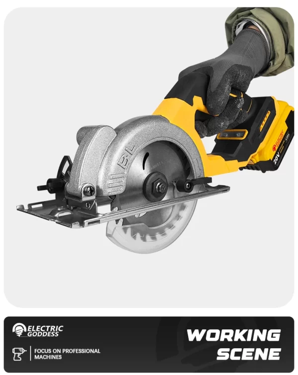 EGOD 5 Inch Brushless Electric Circular Saw Tools for Dewalt Battery - Image 21