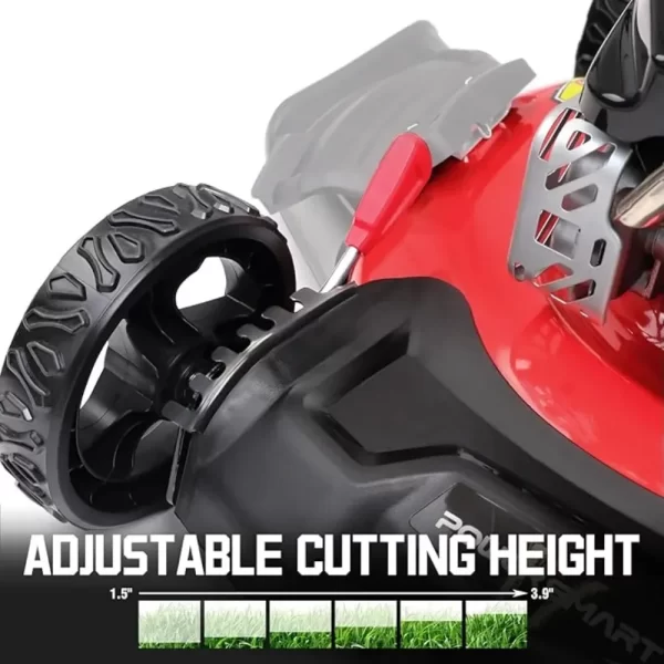 Gas Lawn Mower 21-Inch 144cc OHV Engine RWD 3-in-1 with Bagging - Image 10