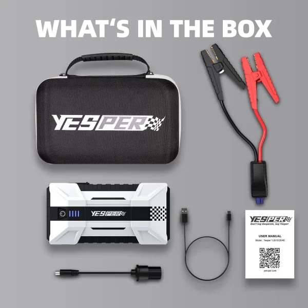 YESPER 1000A Car Jump Starter Power Bank - Image 7