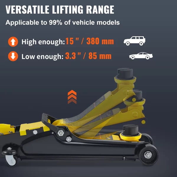 VEVOR 2.5T Floor Hydraulic Jack - Image 3