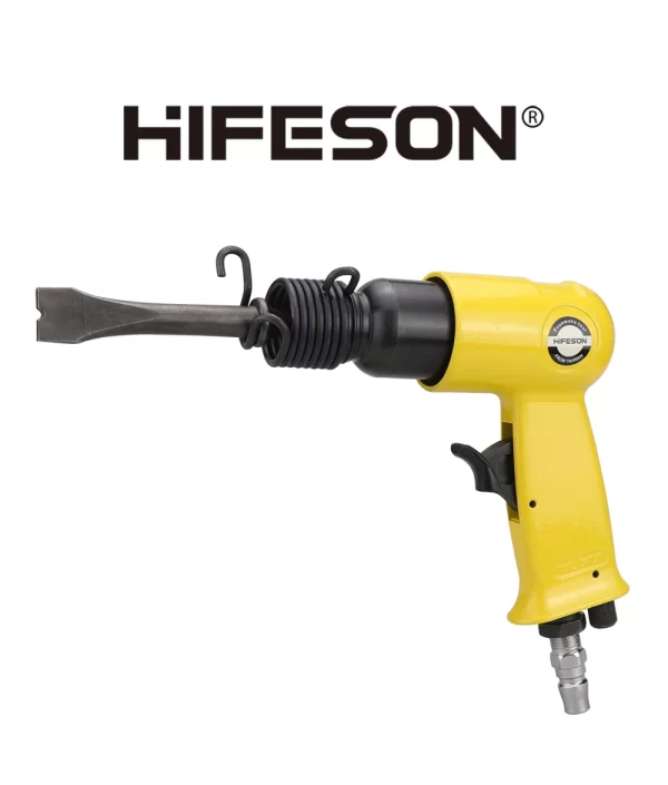 HIFENSON 120mm Air Hammer Pneumatic Tools with 4 Chisels set - Image 9