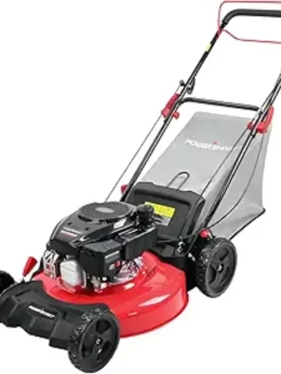 Gas Lawn Mower 21-Inch 144cc OHV Engine RWD 3-in-1 with Bagging