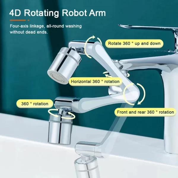 Universal Rotation Extender Faucet Aerator - Image 9
