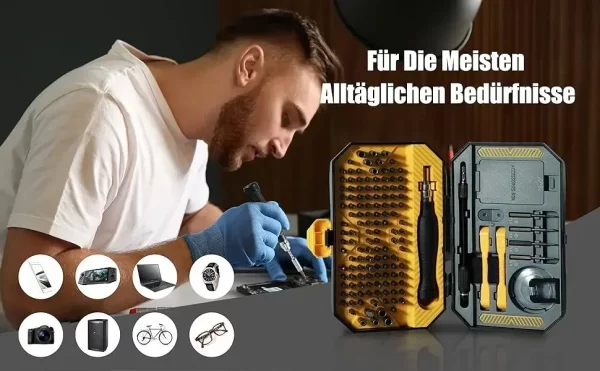 JAKEMY JM-8183 145 In 1 Precision Screwdriver Set Hex Phillips Magnetic - Image 10