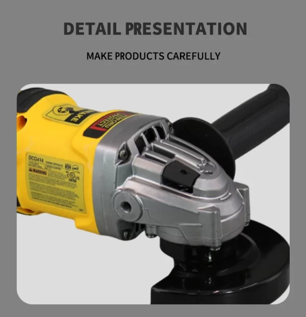 Dewalt DCG414 Angle Grinder Polishing Cutting Tools 20V - Image 18
