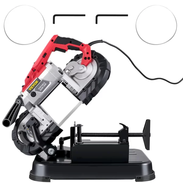 VEVOR Portable BandSaw 5Inch Cutting Capacity Cordless Variable Speed - Image 7