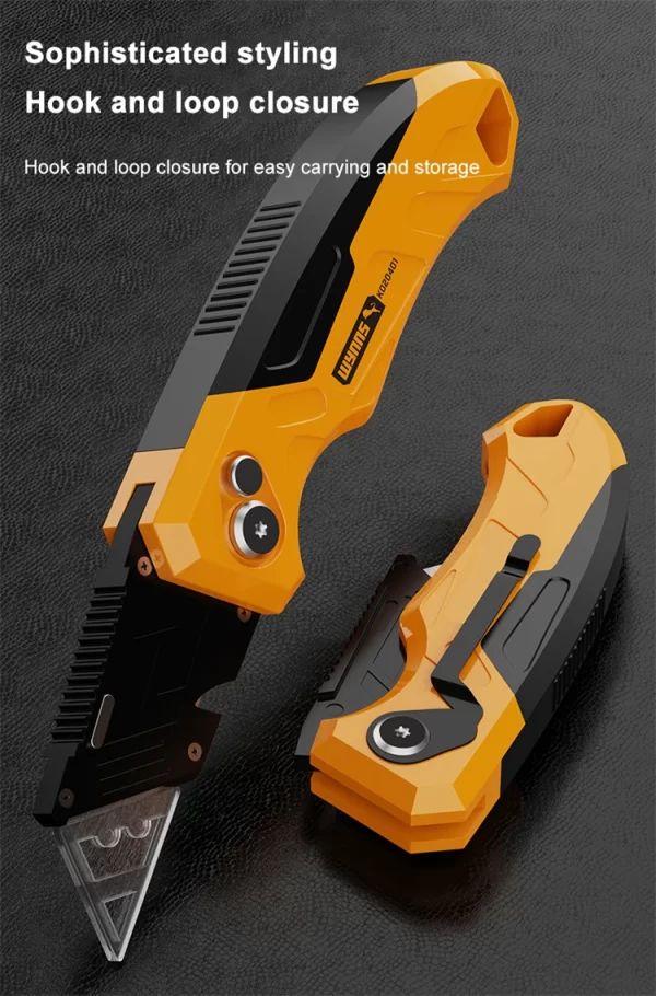 WYNNS Heavy Duty Box Cutter Folding Utility Knife - Image 17