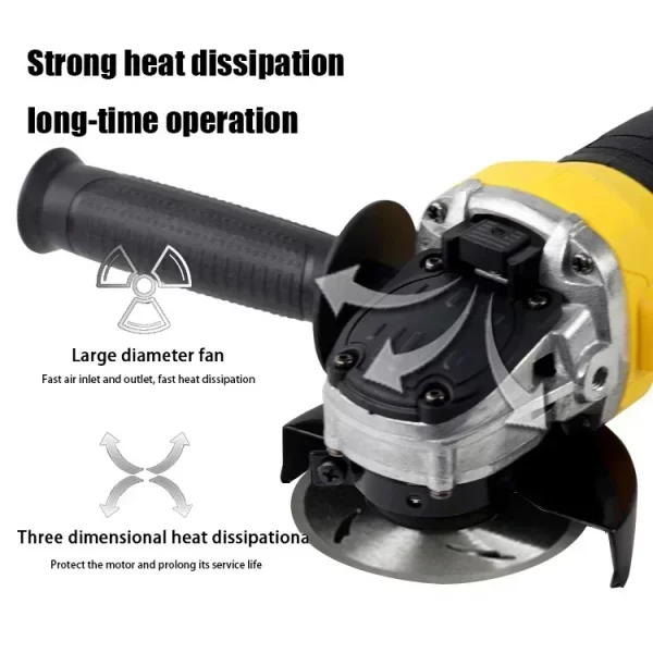 Dewalt DCG406 125/100mm Cordless Brushless Angle Grinder  For 20V - Image 11