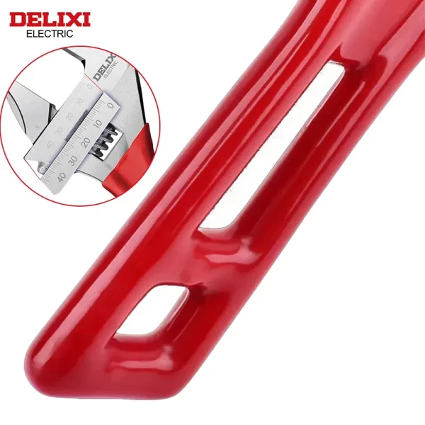 DELIXI ELECTRIC Short Handle Wrenchl Adjustable Bathroom Wrench - Image 3