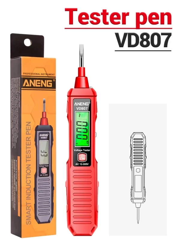 ANENG VD807 50/60Hz Smart Electric Pen Tester - Image 7