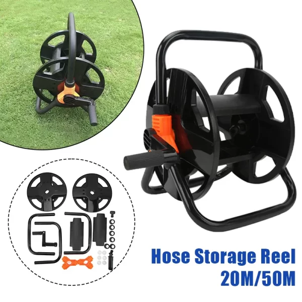 Hose Reel Set Pipe Reel Water Pipe Storage Rack - Image 9