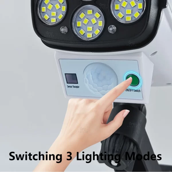 Smart Solar Powered Wall Lamp with Remote Motion Sensor - Image 12