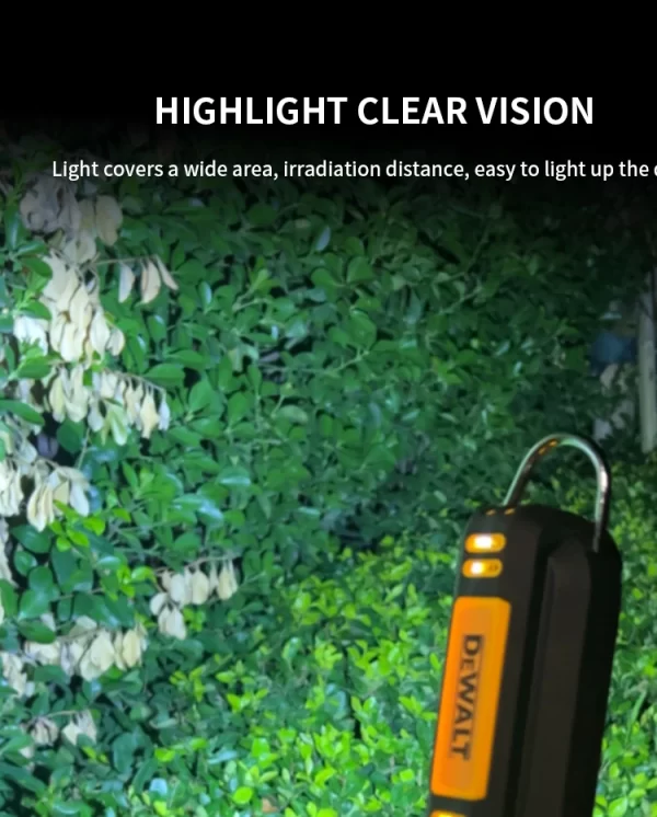 Dewalt 20V 90 Degree Folding LED Work Light - Image 13