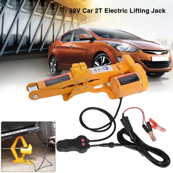 2 Ton 12V  Automotive Car Automatic Electric Lifting Jack