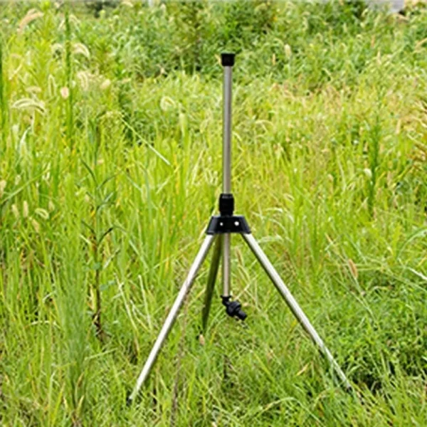 1 Set 360 Rotary Irrigation Tripod Lawn Garden Sprinkler Telescopic - Image 5