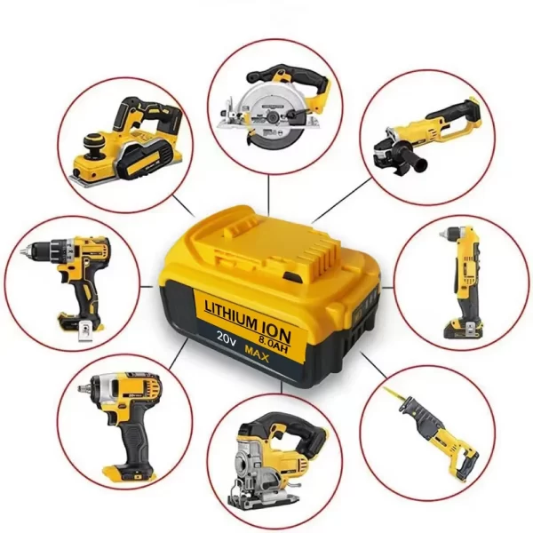 Led Light For Dewalt 18V Battery Portable Spotlight - Image 15