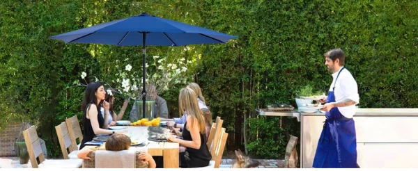 JHK Outdoor Patio Umbrella UV Protection - Image 13