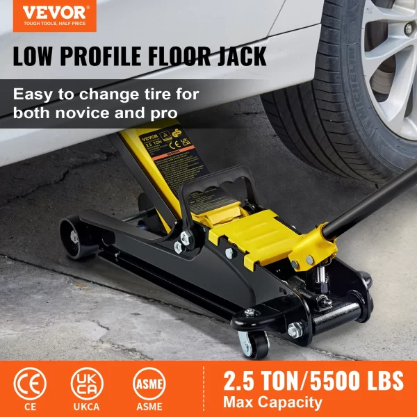 VEVOR 2.5T Floor Hydraulic Jack - Image 2