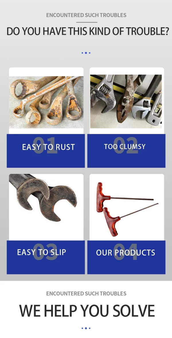 T-type Allen Wrench Mills S2 Steel Allen Wrench Set M4 Allen Wrench M6 T-type Allen Wrench - Image 17