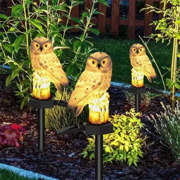 Solar Lamp Owl /ParrotAnimal Solar Garden Lights - Image 4