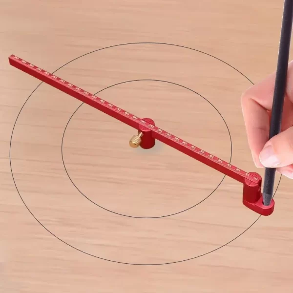 300mm Adjustable Drawing Circle Ruler,Aluminum Compass
