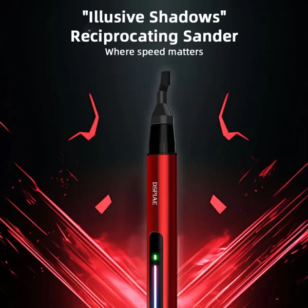 DSPIAE ES-A Reciprocating Sander DIY Electric USB Charge Grinding Pen Plastic Model Sanding Heads Sandpaper - Image 12