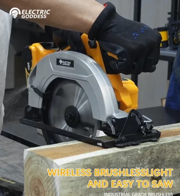 7Inch Cordless Electric Circular Saws For Dewalt 20V Battery - Image 8