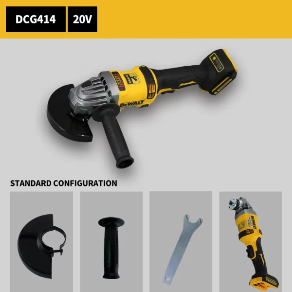 Dewalt DCG414 Angle Grinder Polishing Cutting Tools 20V - Image 5