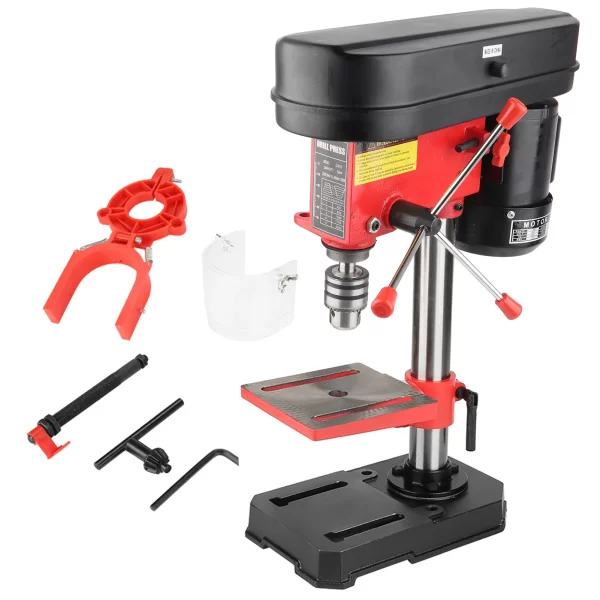 350W Mini Bench Drill Bench Drilling Machine Variable Speed Drilling - Image 7