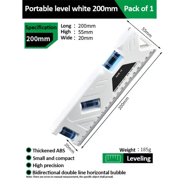 Mini Level Gauge High-precision Horizontal Vertical - Image 9