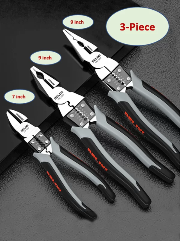 Multifunctional Universal Diagonal Pliers Needle Nose  Wire Cutters Electrician - Image 12