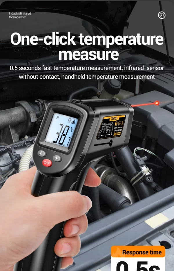 ANENG TH201 Celsius Display Digital Infrared Thermometer - Image 15