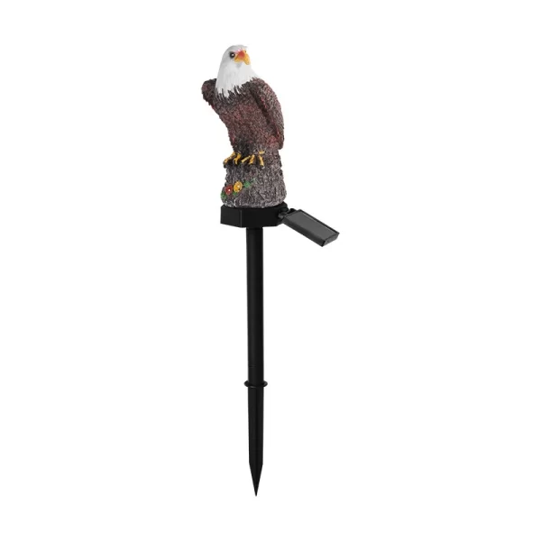 1 pc, Solar Resin Lawn Lamp, Parrot, Owl - Image 10