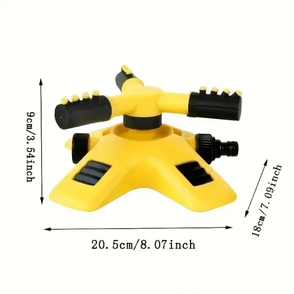 360 Degree Automatic Rotating Garden Lawn Sprinkler - Image 4