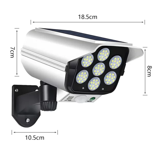 Smart Solar Powered Wall Lamp with Remote Motion Sensor - Image 20