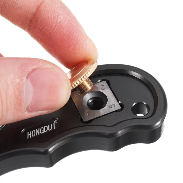 HONGDUI2 In 1 Mini Wood Carbide Insert Scraper Glue Scraper - Image 17