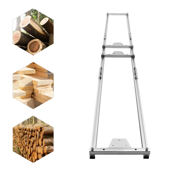 Chainsaw Mill Guide Rail,  Aluminum Alloy, Adjustable - Image 3
