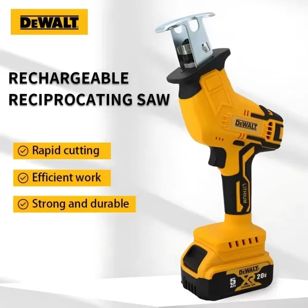 Dewalt 2800RPM Cordless Reciprocating Saw 20V - Image 2