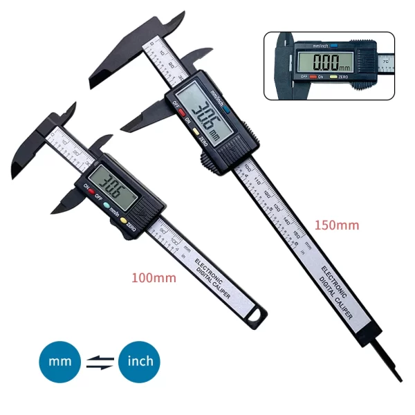 150mm 100mm Electronic Digital Caliper - Image 11