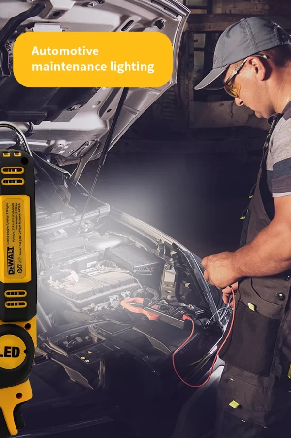 Dewalt 20V 90 Degree Folding LED Work Light - Image 10