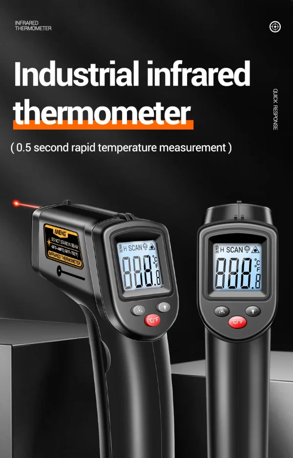 ANENG TH201 Celsius Display Digital Infrared Thermometer - Image 10