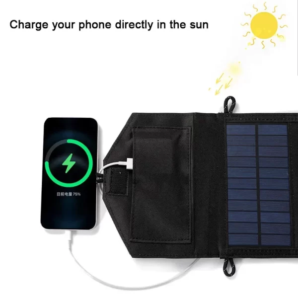 6-fold 800W Foldable solar panel 20w/h  portable solar panels charger USB 5V DC Full time power solar panel mobile power supply - Image 16