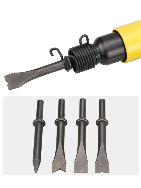 HIFENSON 120mm Air Hammer Pneumatic Tools with 4 Chisels set - Image 11