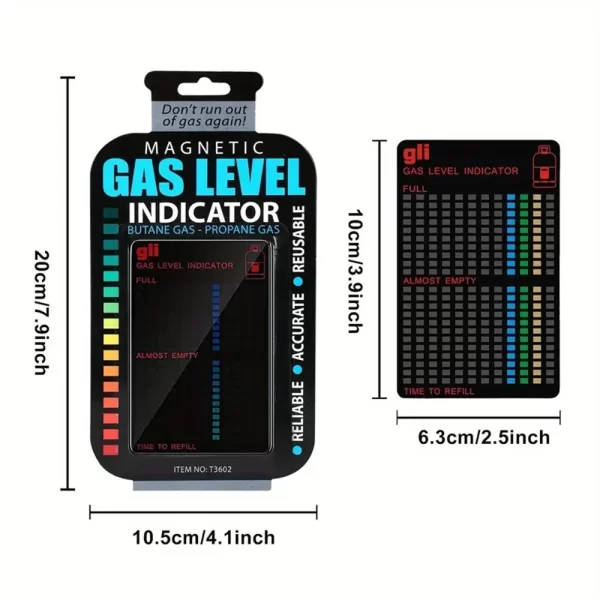 Gas Indicator Level Practical Propane Butane LPG Fuel Gas Tank Level Indicator - Image 4