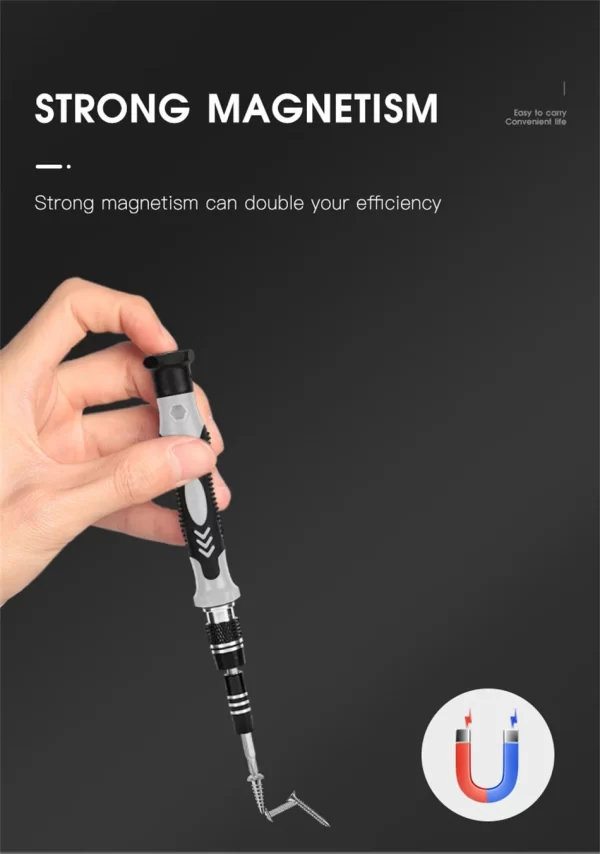 115/117 in 1 Precision Screwdriver Set Magnetic Hex Screw Driver Bits - Image 16
