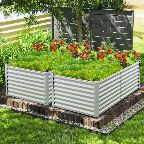 Raised Garden Bed Large Metal Planter Box Kit - Image 8