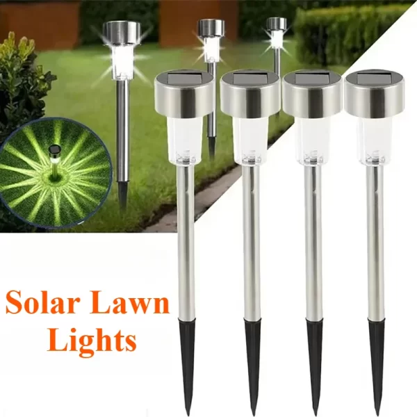 Solar Outdoor Lights Garden Lamp Solar Powered Waterproof Landscape Path lights
