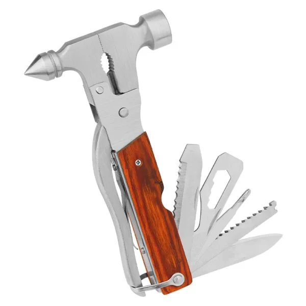 Multifunctional Car Safety Hammer Window Breaker , Multitool Outdoor Camping